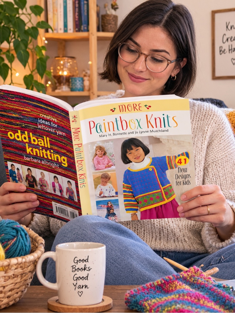 More Paintbox Knits  Barbara Albright Book